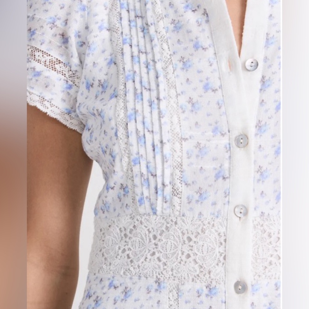 Loveshackfancy Tamsin Dress Short